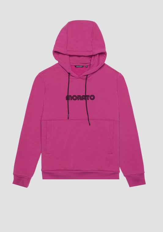 Sueter Con Capucha Regular Fit En Coton Bl