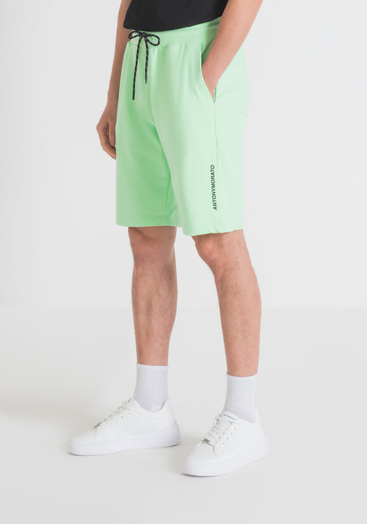 Shorts De Forro Polar Regular Fit En Algodon
