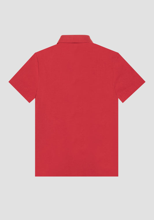 Polo Super Slim Fit En Elástico