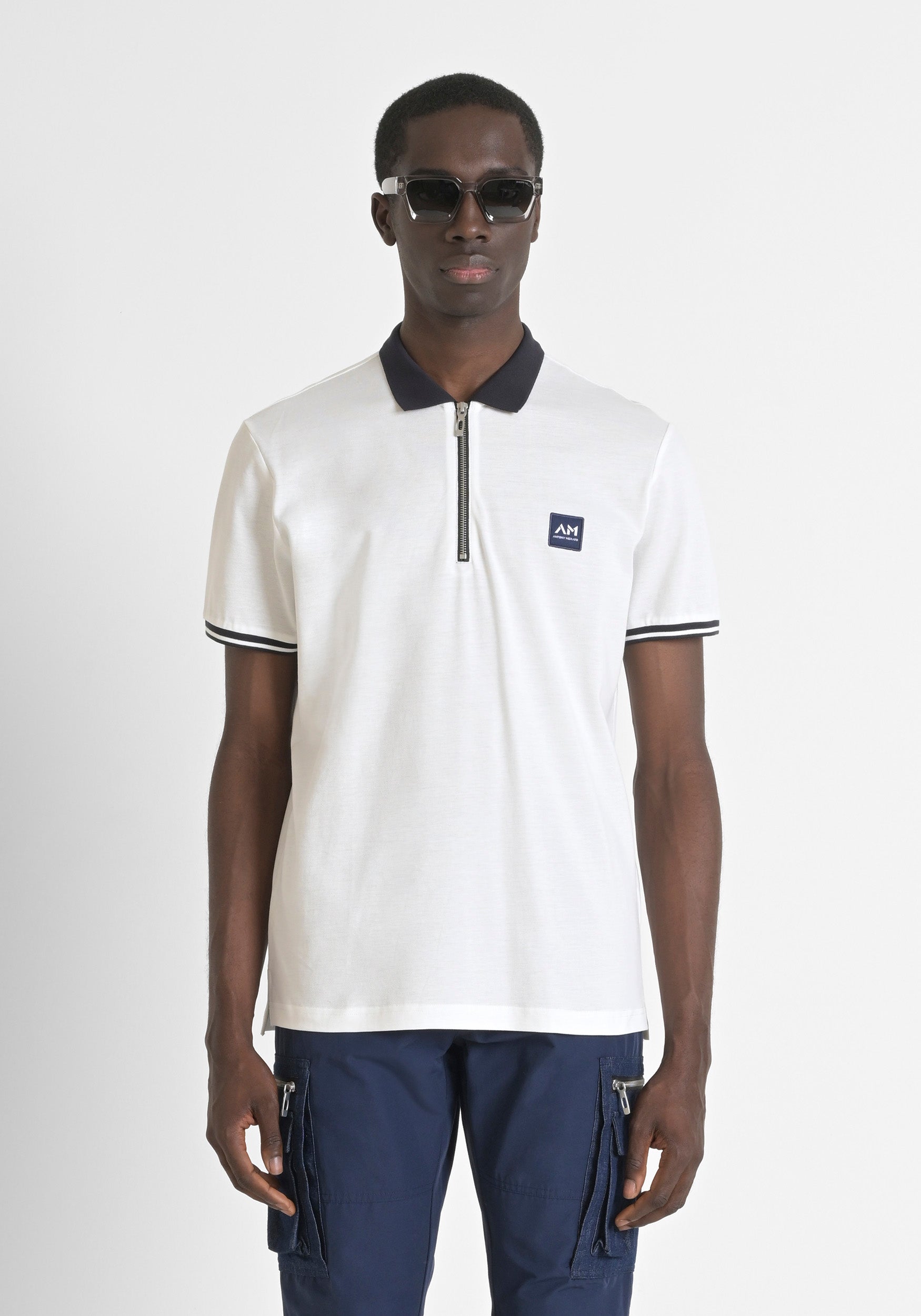 Camiseta Blanca Antony Morato Camiseta Polo Blanca Antony Morato