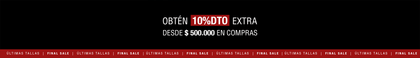 ÚLTIMAS TALLAS