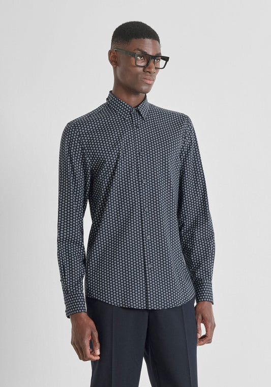ANTONY MORATO CAMISA DE MANGA LARGA HOMBRE AZUL