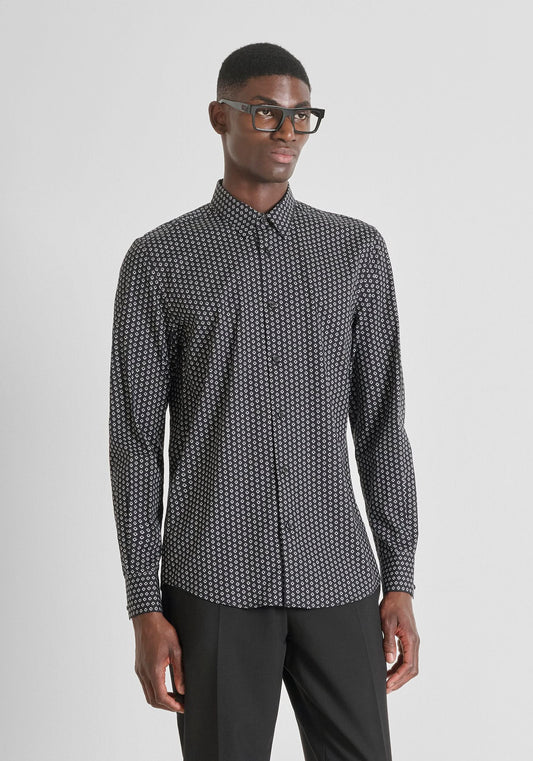 ANTONY MORATO CAMISA DE MANGA LARGA HOMBRE NEGRO