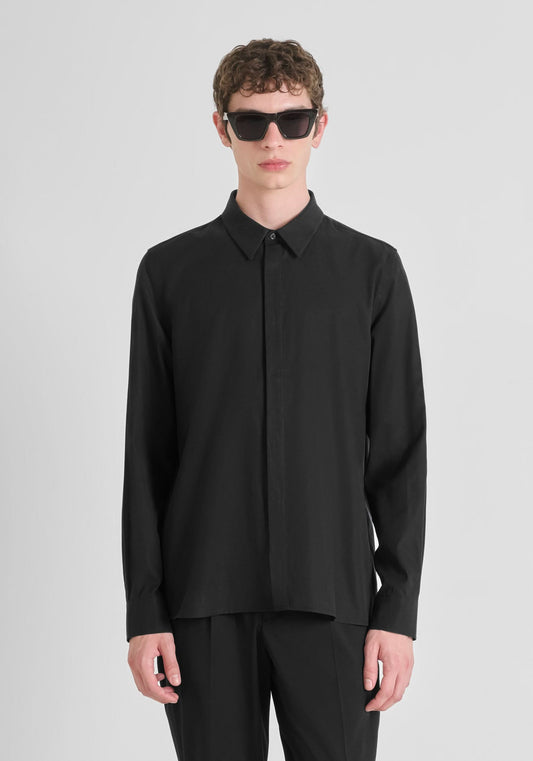 ANTONY MORATO CAMISA DE MANGA LARGA HOMBRE NEGRO