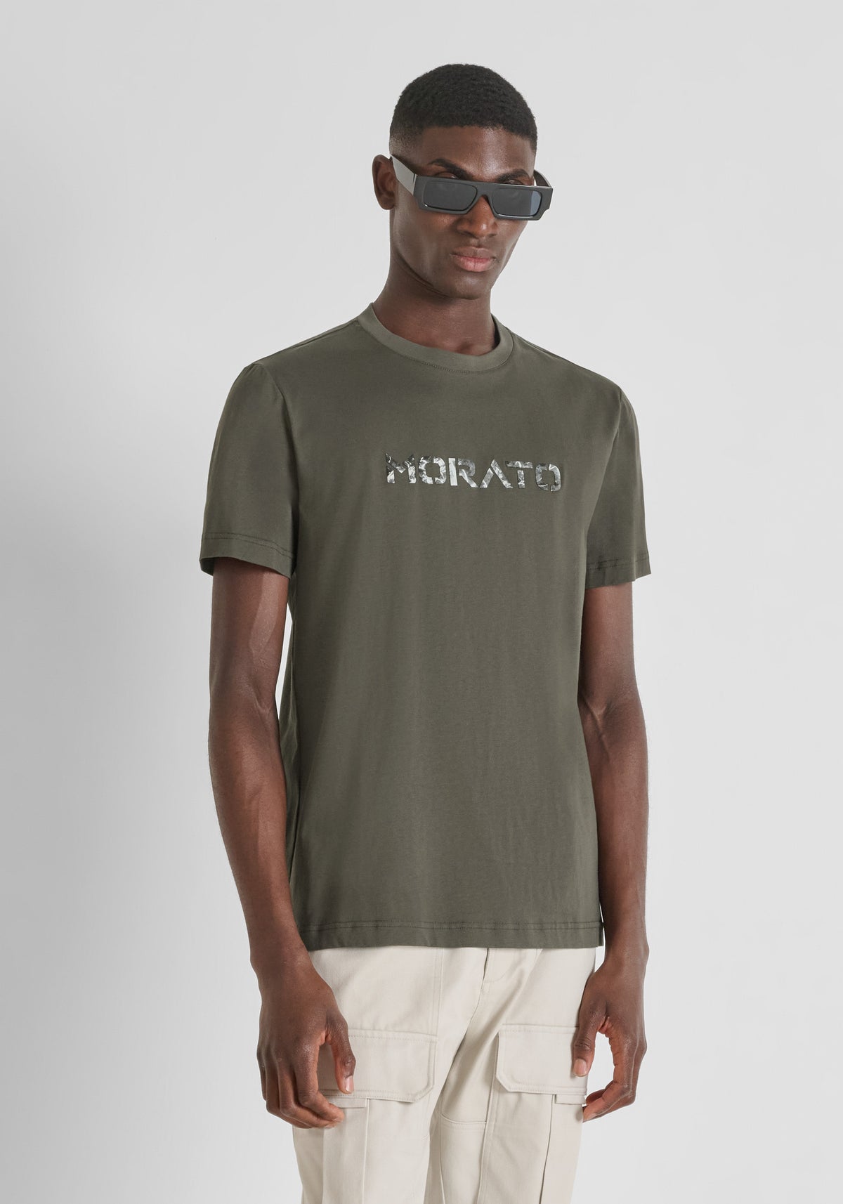 ANTONY MORATO CAMISETA DE MANGA CORTA HOMBRE KHAKI