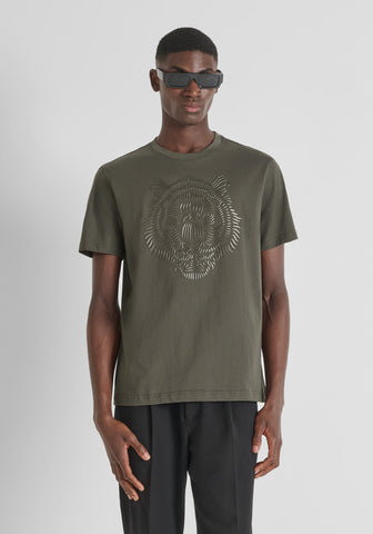 ANTONY MORATO CAMISETA DE MANGA CORTA HOMBRE KHAKI