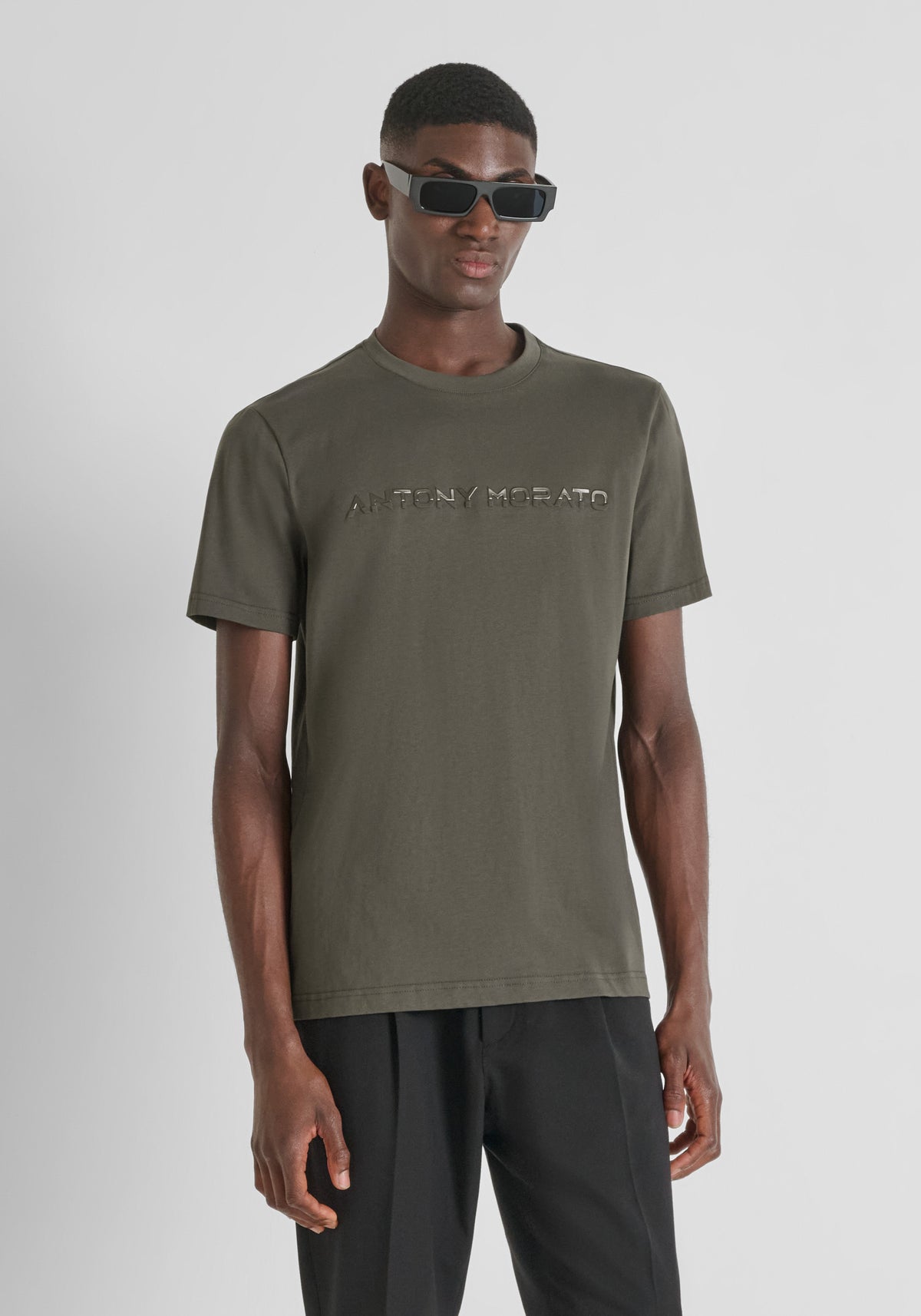 ANTONY MORATO CAMISETA DE MANGA CORTA HOMBRE KHAKI