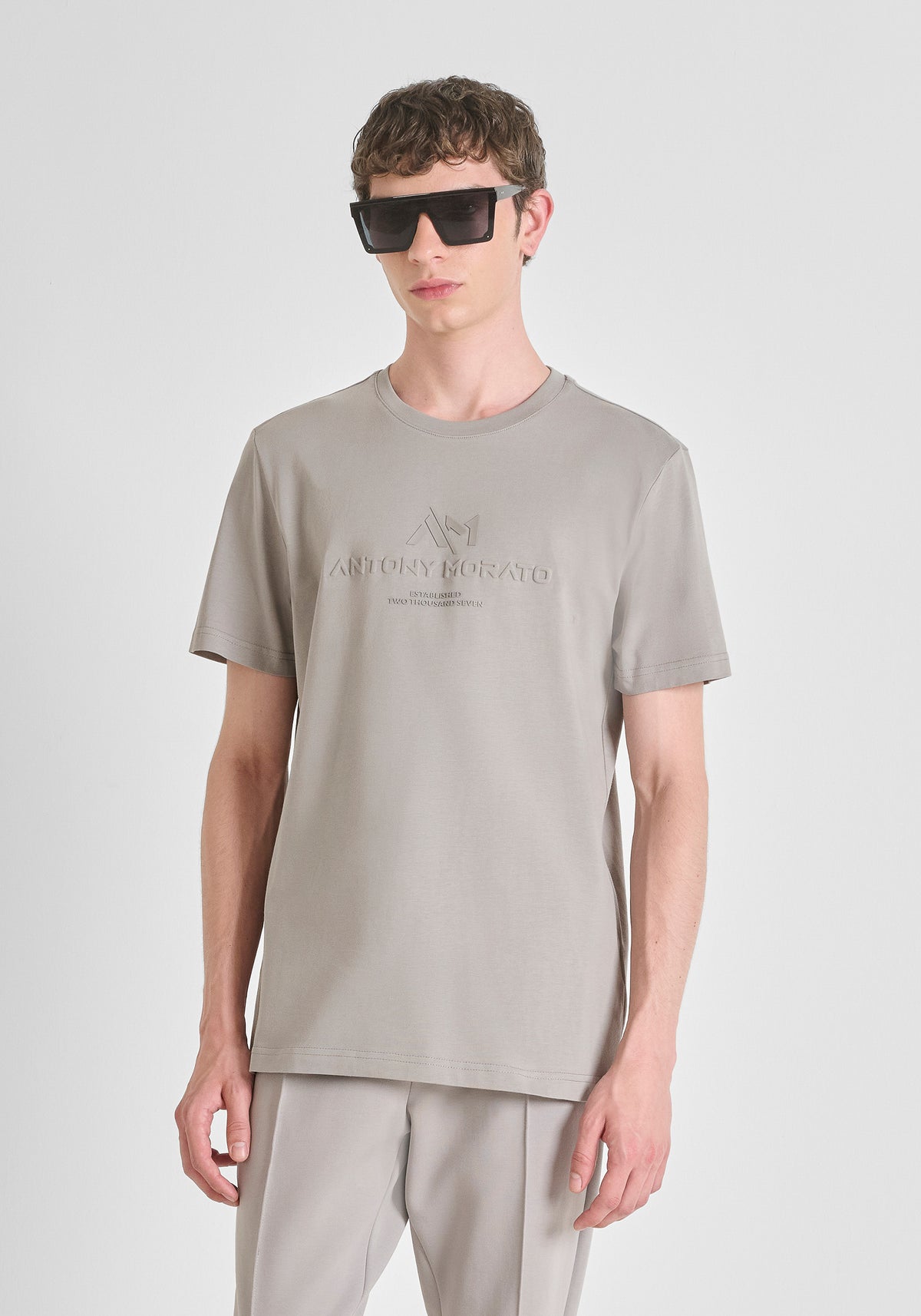 ANTONY MORATO CAMISETA DE MANGA CORTA HOMBRE KHAKI