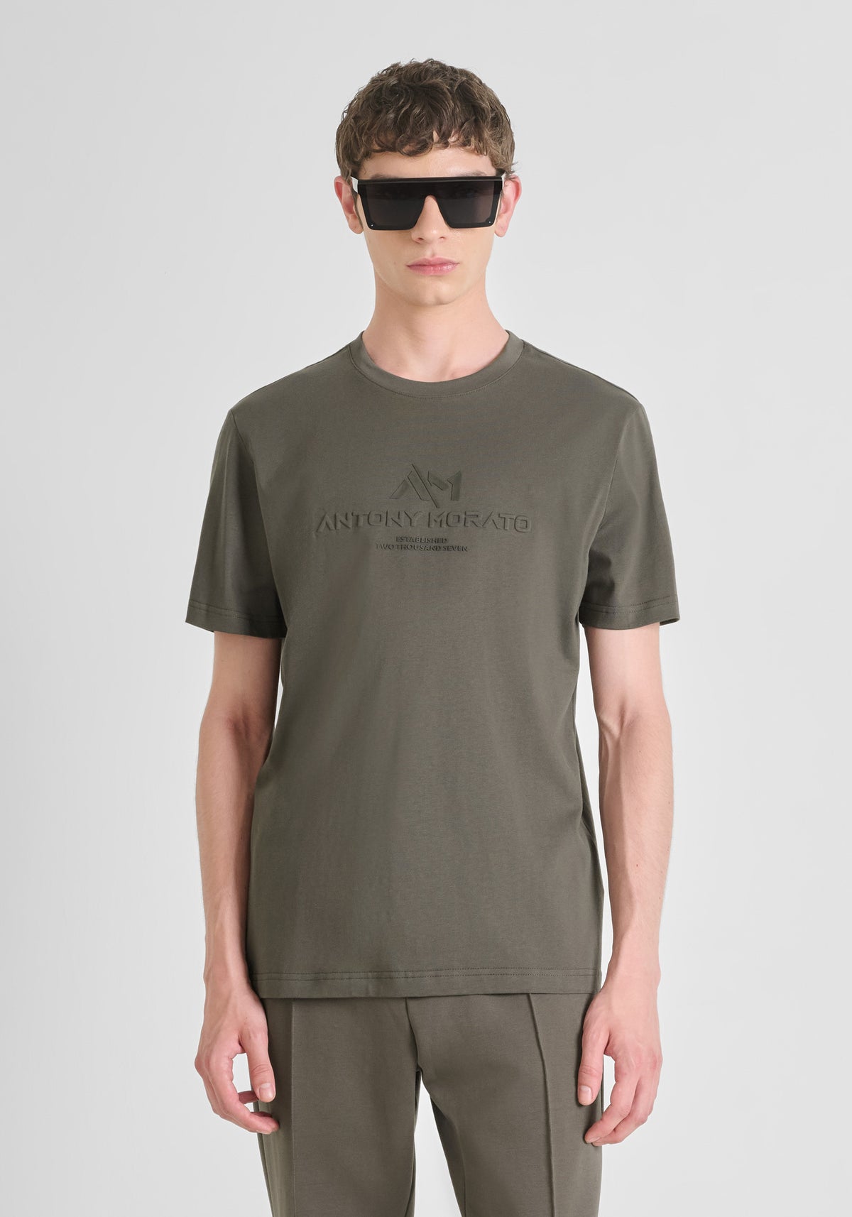 ANTONY MORATO CAMISETA DE MANGA CORTA HOMBRE KHAKI