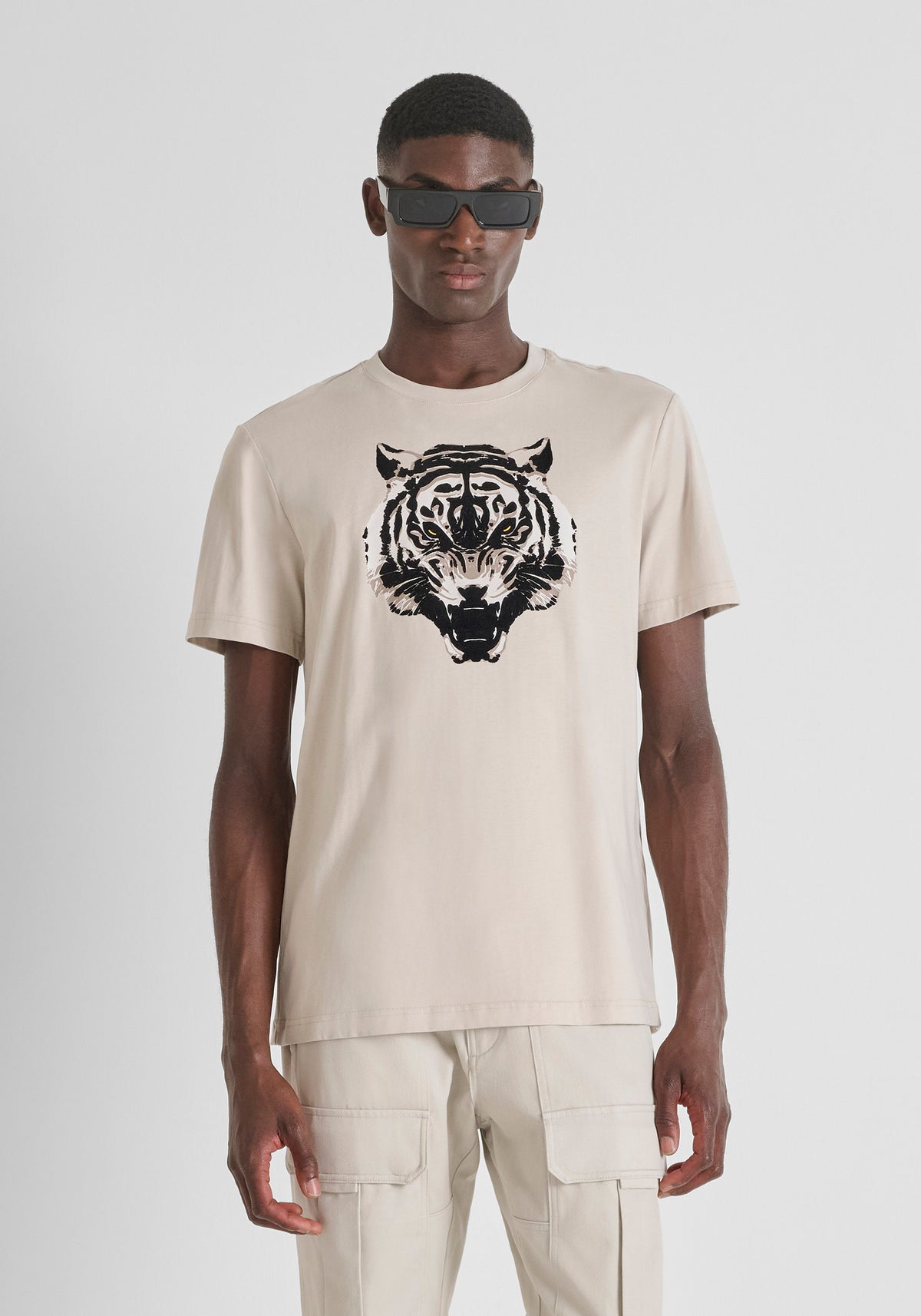 ANTONY MORATO CAMISETA DE MANGA CORTA HOMBRE KHAKI