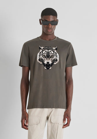 ANTONY MORATO CAMISETA DE MANGA CORTA HOMBRE KHAKI