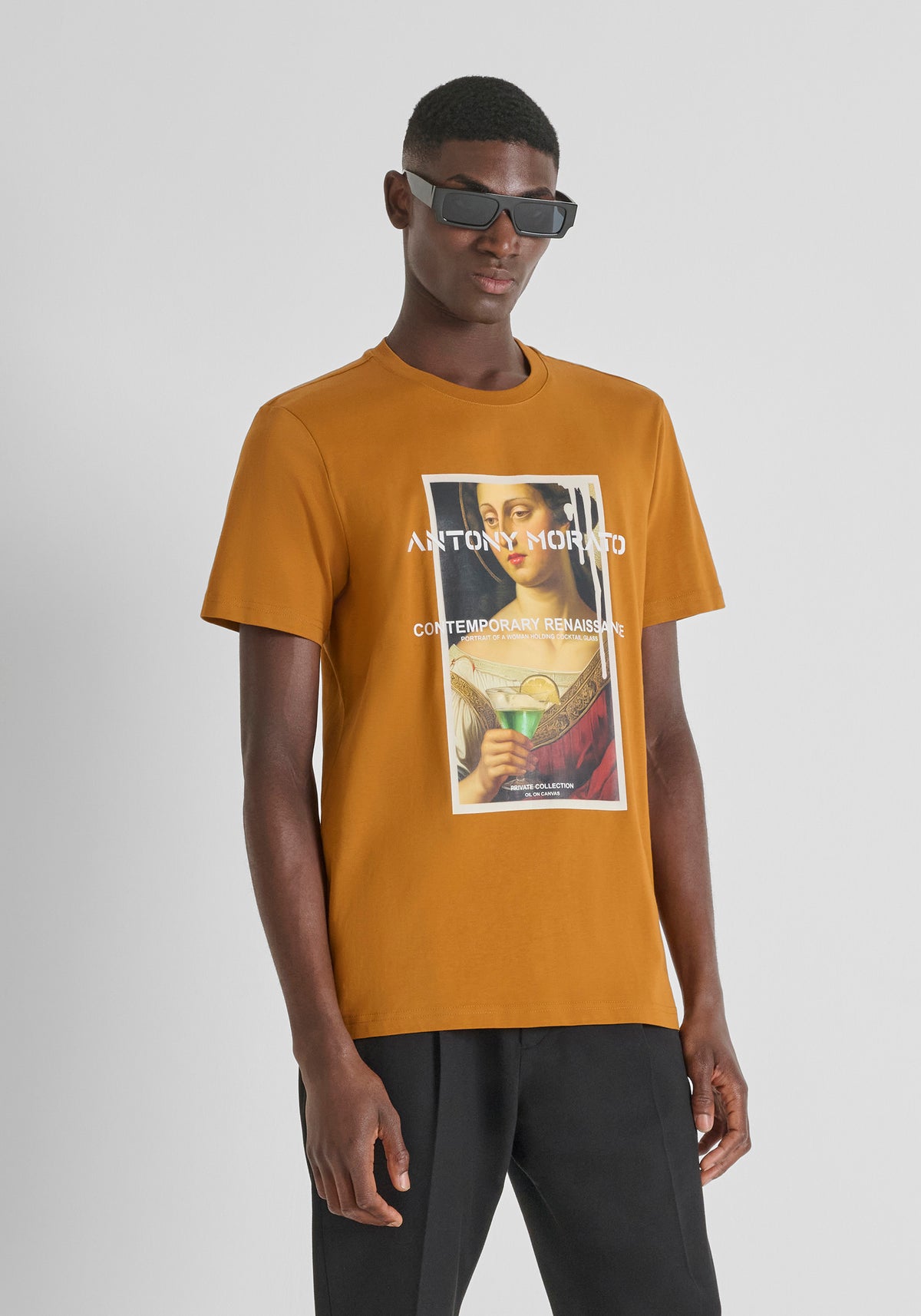 ANTONY MORATO CAMISETA DE MANGA CORTA HOMBRE NARANJA