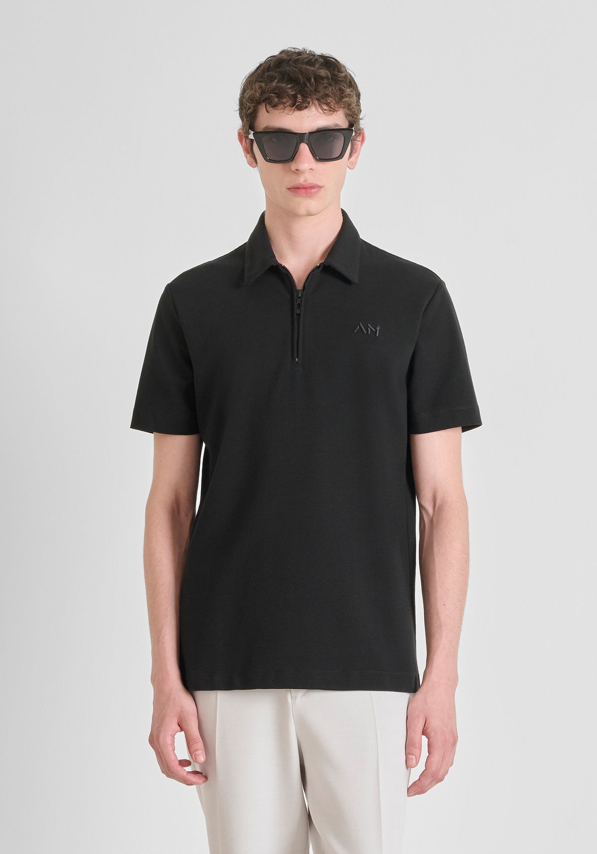 ANTONY MORATO CAMISETA POLO HOMBRE NEGRO