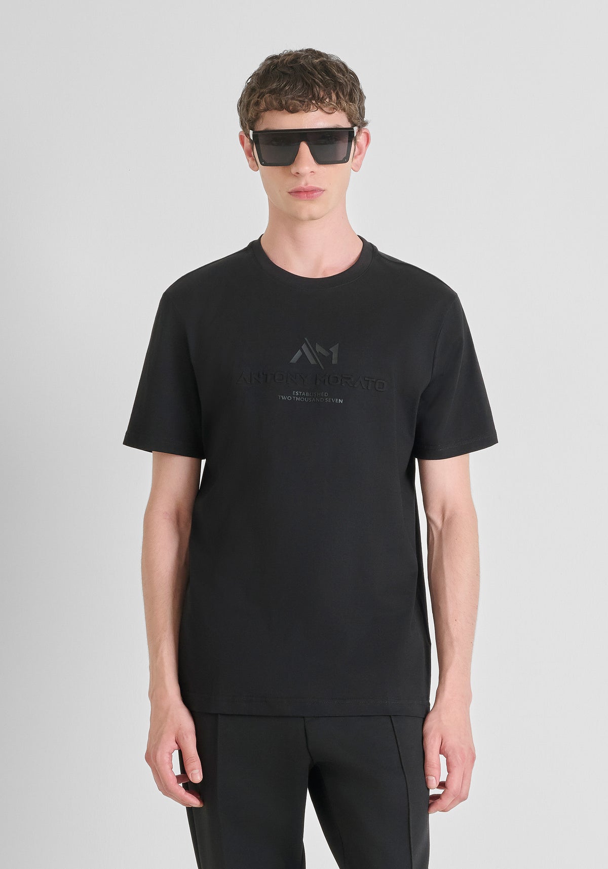 ANTONY MORATO CAMISETA DE MANGA CORTA HOMBRE NEGRO