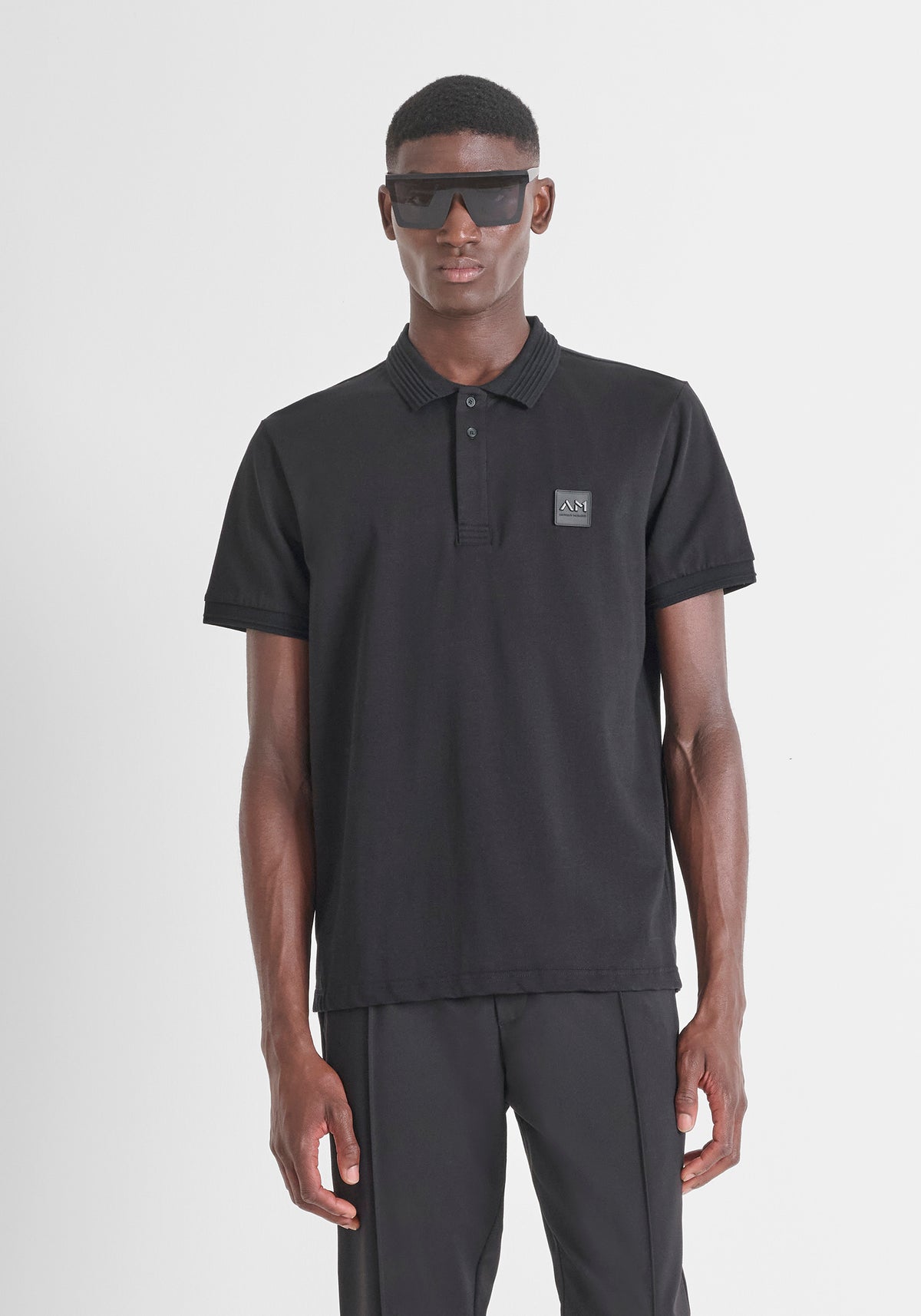 ANTONY MORATO CAMISETA POLO HOMBRE NEGRO
