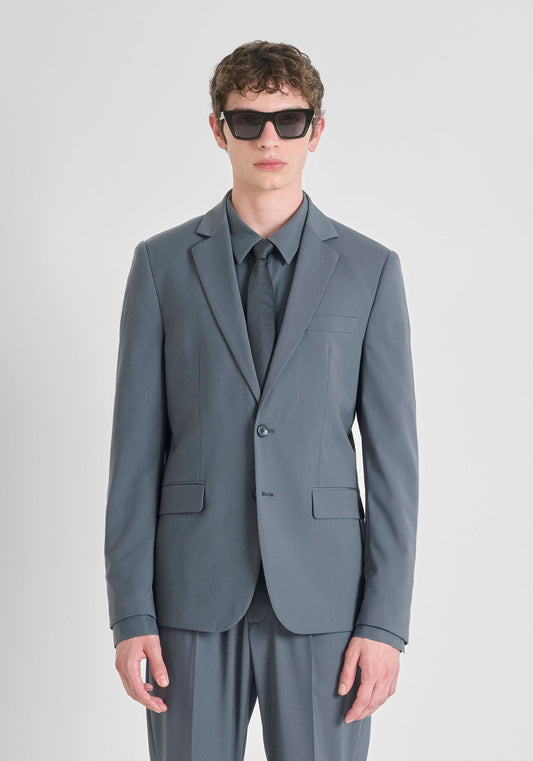 CHAQUETA DE TRAJE GRIS HOMBRE ANTONY MORATO ELEGANTE SLIM FIT MODERNA