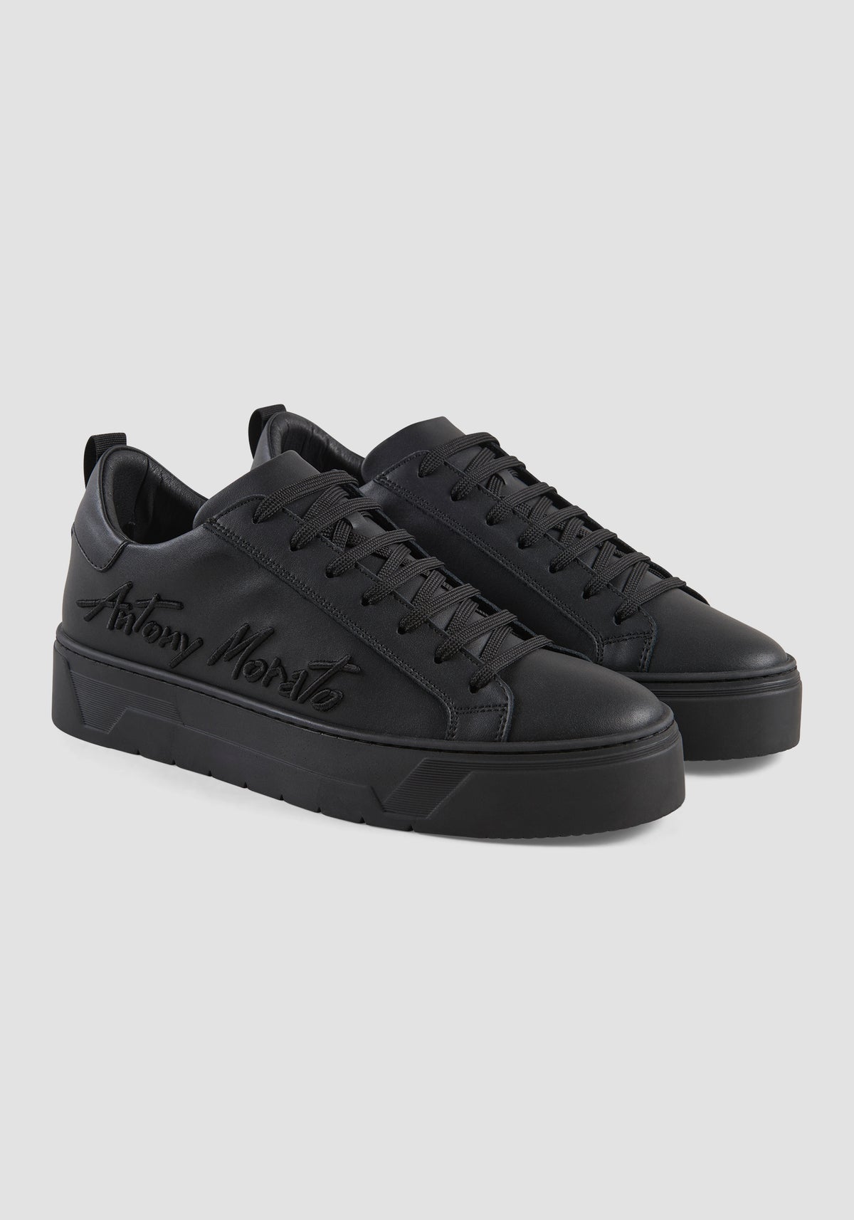 CALZADO ANTONY MORATO HOMBRE NEGRO MMFW01722-LE300105