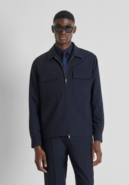 CAMISAS ANTONY MORATO HOMBRE AZUL MMSL00786-FA600255