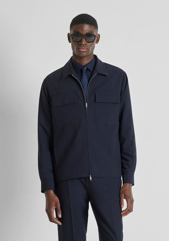 CAMISAS ANTONY MORATO HOMBRE AZUL MMSL00786-FA600255