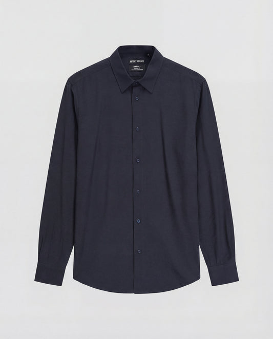 CAMISAS ANTONY MORATO HOMBRE AZUL MMSL00789-FA400082