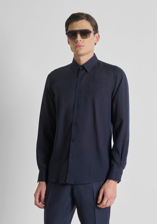 CAMISA M/L ANTONY MORATO PARA HOMBRE COLOR AZUL SL00799FA400094