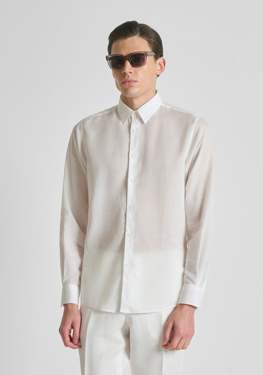 CAMISA M/L ANTONY MORATO PARA HOMBRE COLOR BLANCO SL00799FA400094
