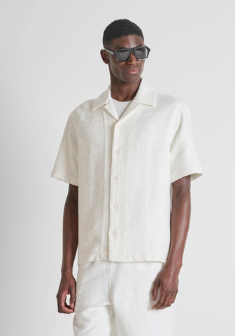 CAMISA ANTONY MORATO PARA HOMBRE COLOR BLANCO SS00200FA950200