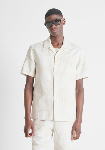CAMISA ANTONY MORATO PARA HOMBRE COLOR KHAKI SS00204FA440060