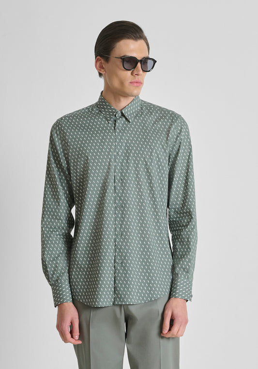 CAMISA ANTONY MORATO PARA HOMBRE COLOR VERDE SL00804FA430662