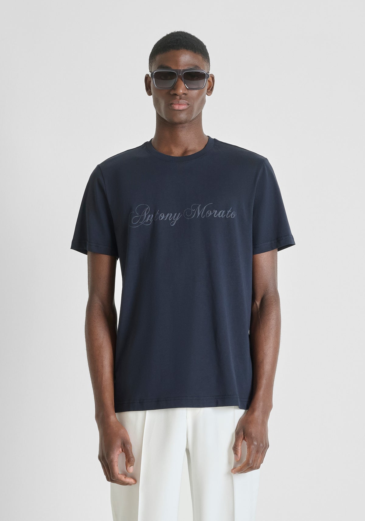 CAMISETAS ANTONY MORATO HOMBRE AZUL MMKS02634-FA100240