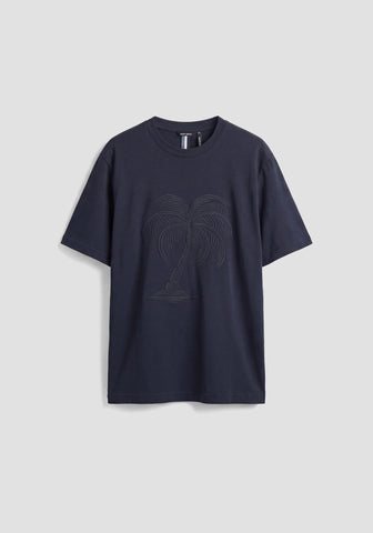 CAMISETAS ANTONY MORATO HOMBRE AZUL MMKS02635-FA100240