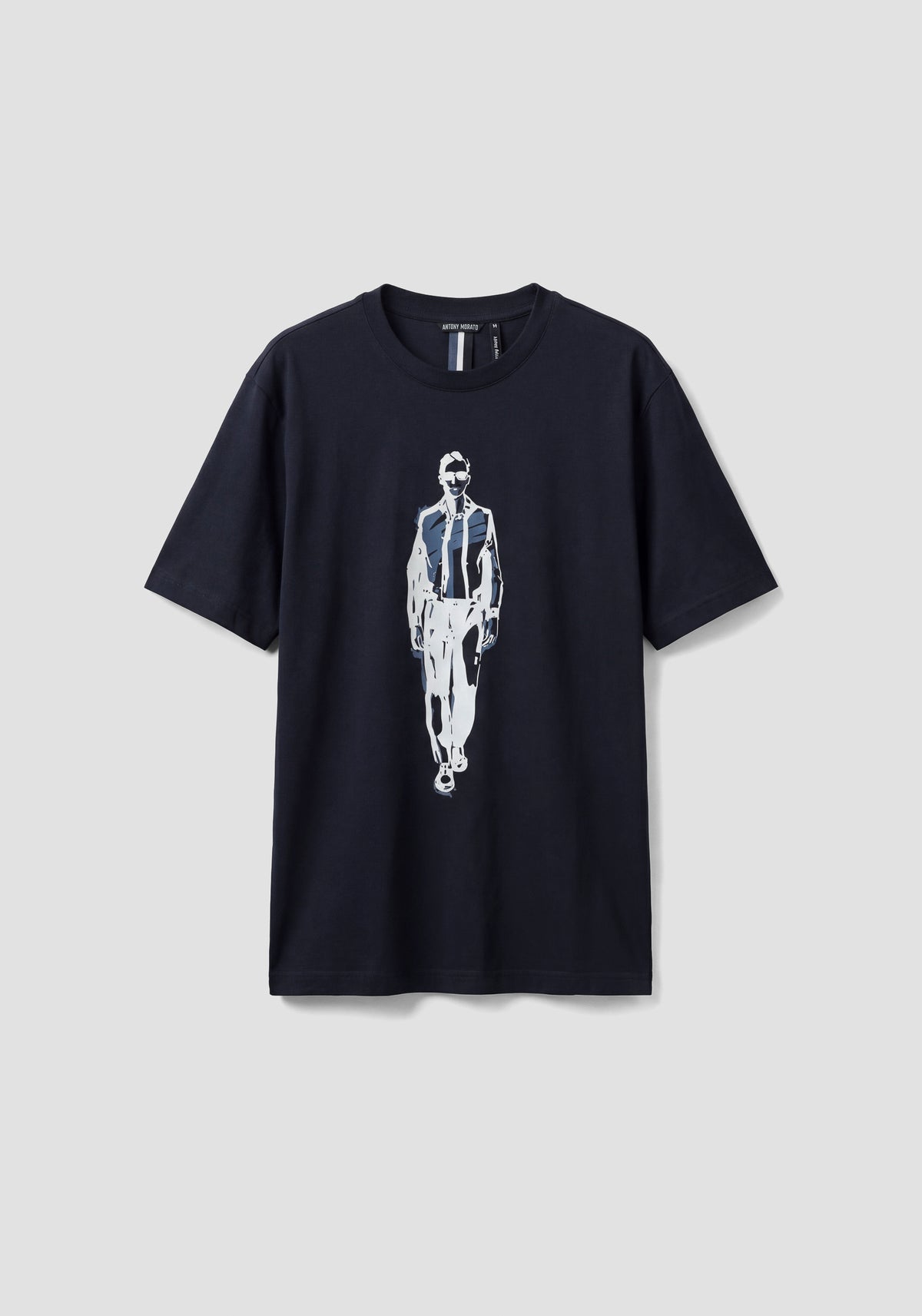CAMISETAS ANTONY MORATO HOMBRE AZUL MMKS02636-FA100240