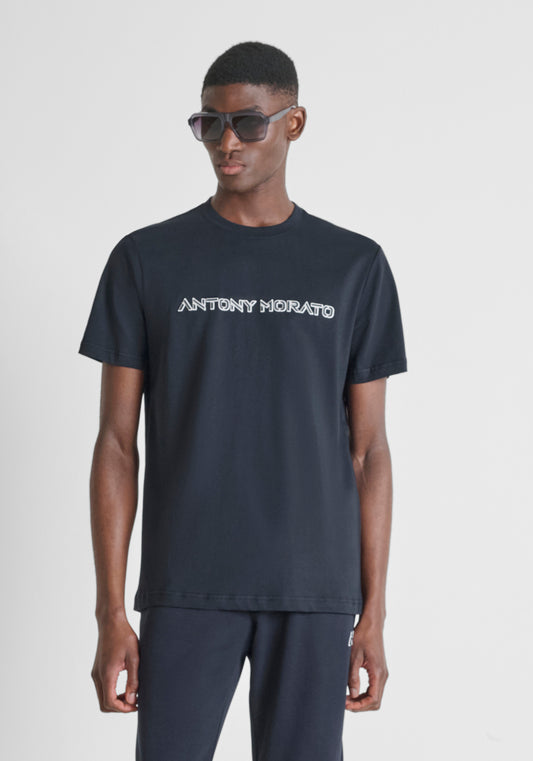 CAMISETAS ANTONY MORATO HOMBRE AZUL MMKS02642-FA100240