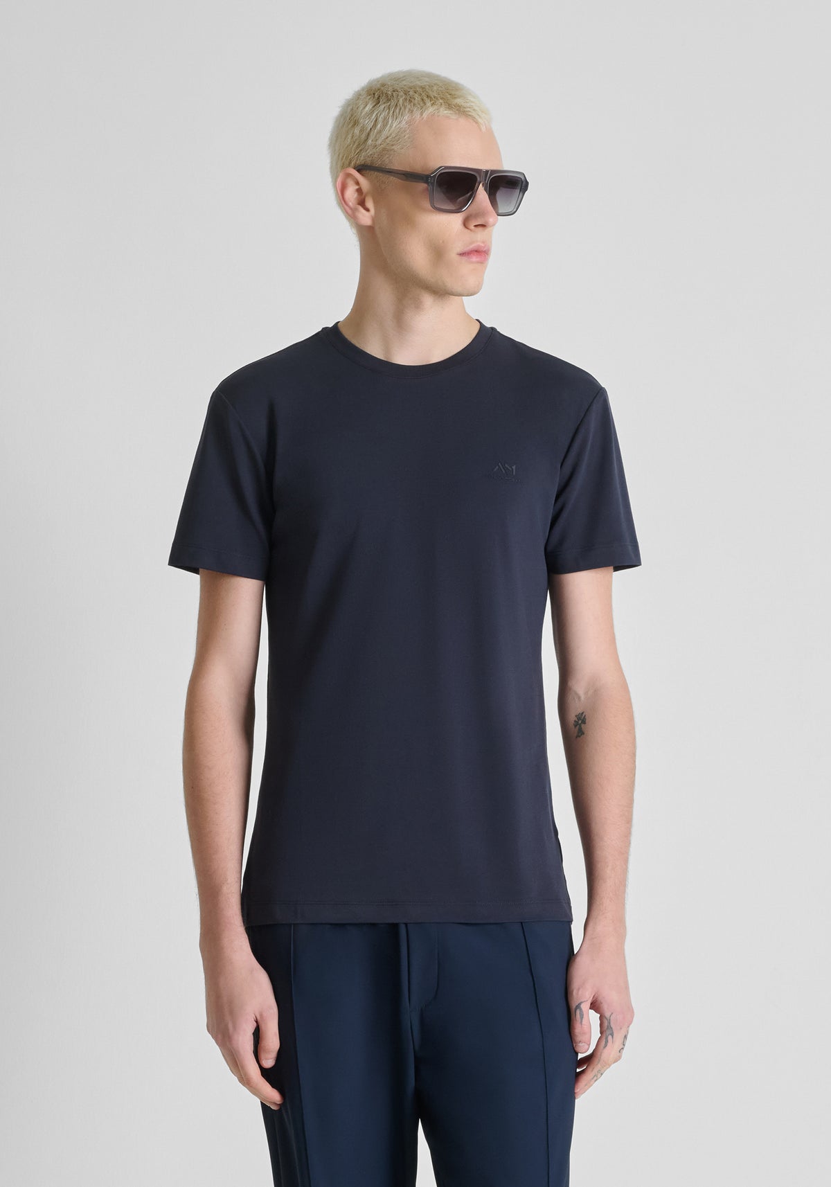 CAMISETAS ANTONY MORATO HOMBRE AZUL MMKS02672-FA100271