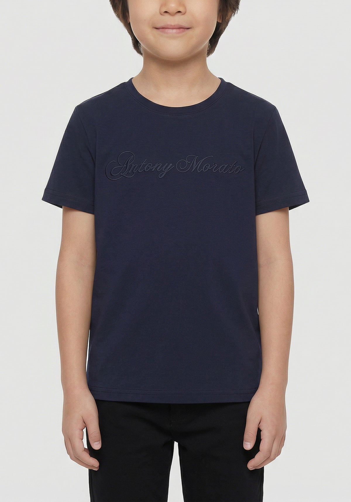 CAMISETAS ANTONY MORATO NIÑO AZUL MKKS00737-FA100240
