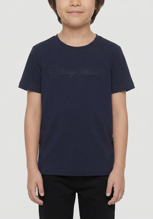 CAMISETAS ANTONY MORATO NIÑO AZUL MKKS00737-FA100240