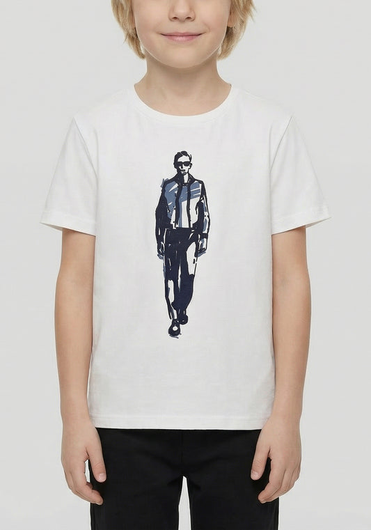 CAMISETAS ANTONY MORATO NIÑO BLANCO MKKS00735-FA100240