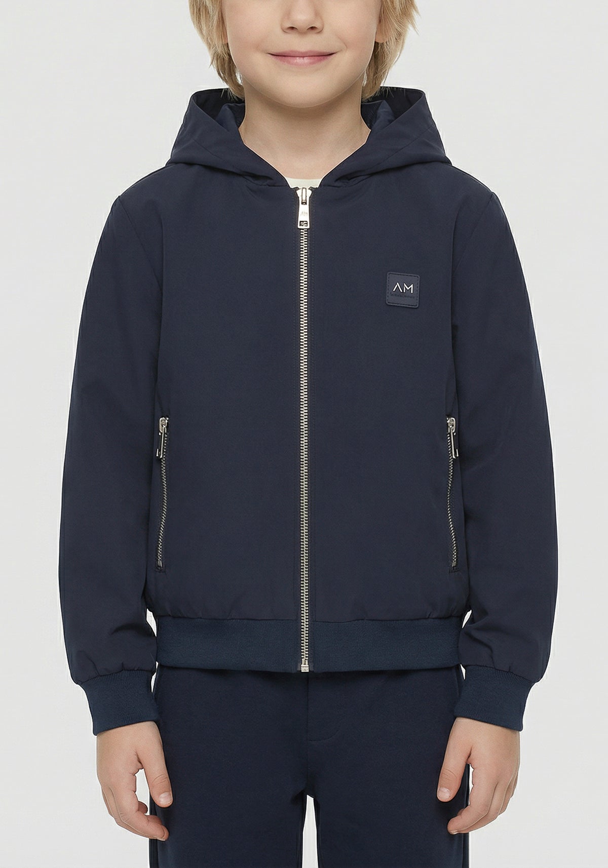 CHAQUETA ANTONY MORATO PARA NIÑO COLOR AZUL CO00301FA600308