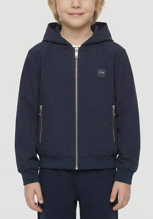 CHAQUETA ANTONY MORATO PARA NIÑO COLOR AZUL CO00301FA600308