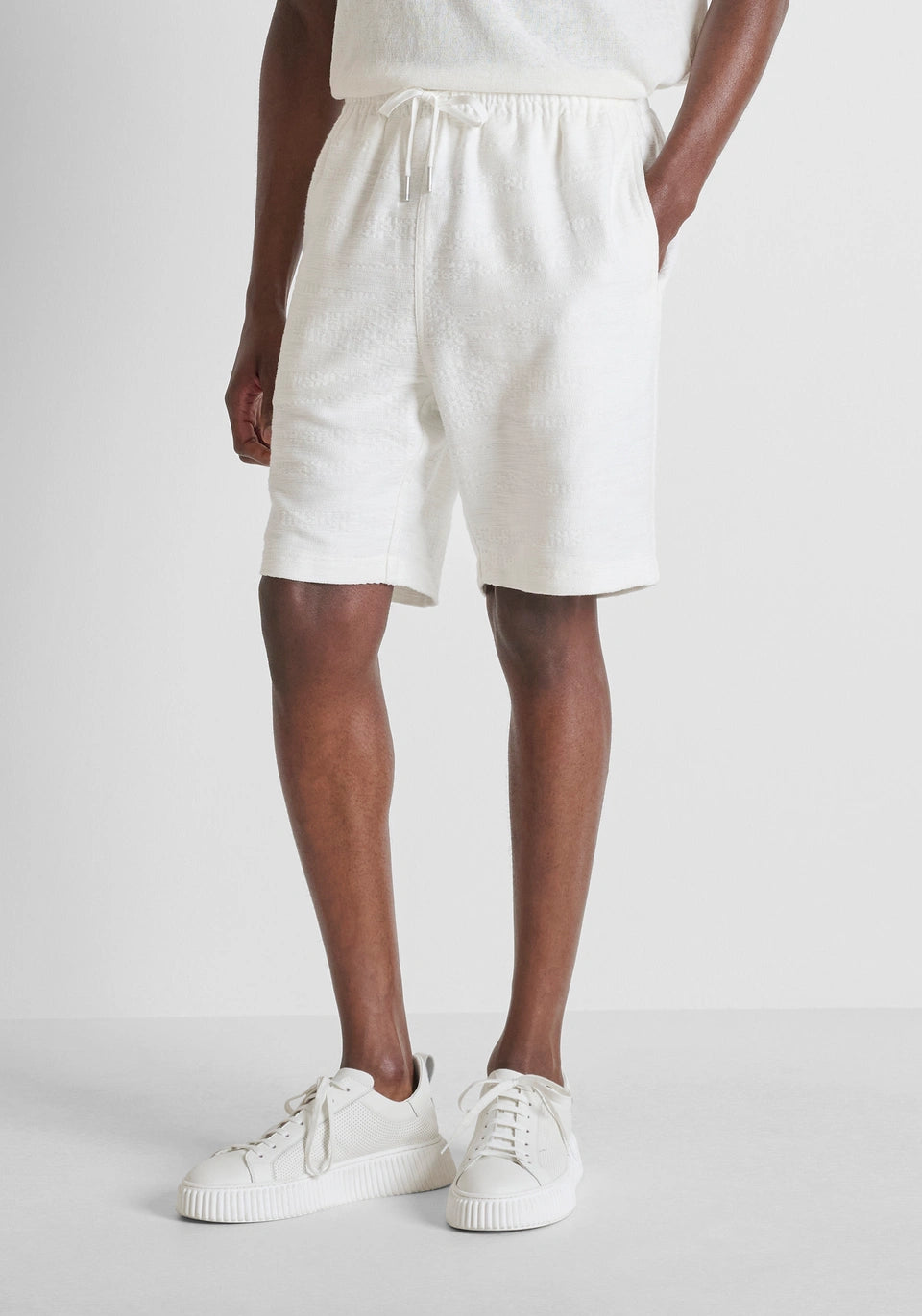 SHORT ANTONY MORATO PARA HOMBRE COLOR BLANCO SH00234FA950200