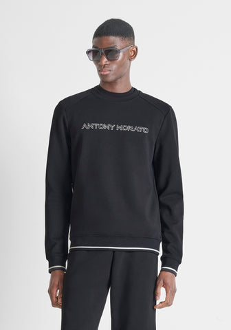 SUETERS ANTONY MORATO PARA HOMBRE COLOR NEGRO FL01136FA150178