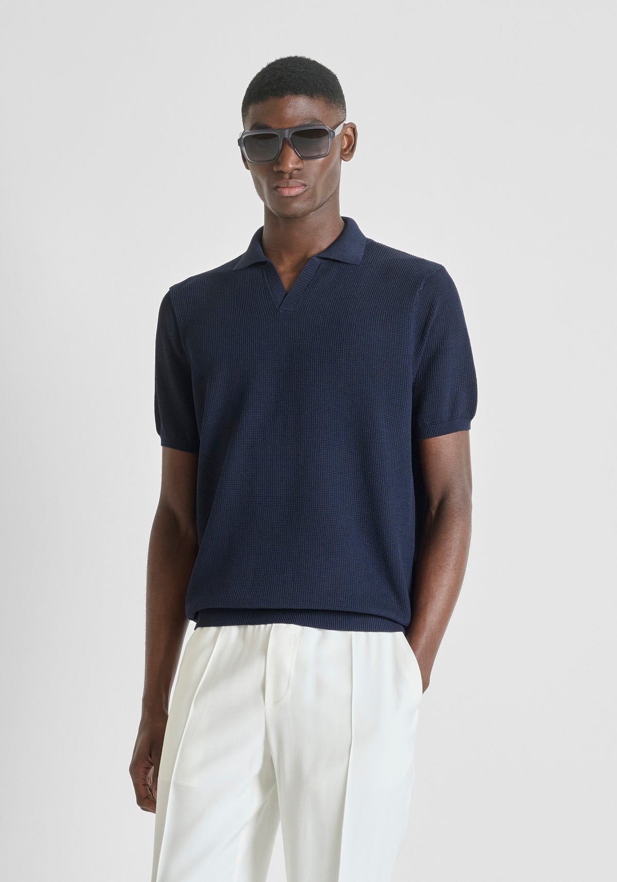 SUETERS ANTONY MORATO HOMBRE AZUL MMSW01575-YA500091