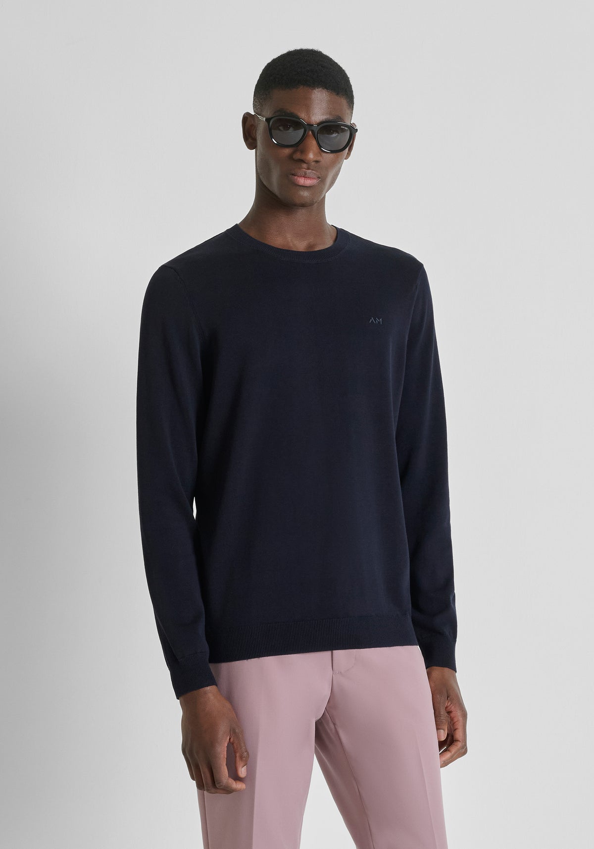 SUETERS ANTONY MORATO HOMBRE AZUL MMSW01595-YA200076