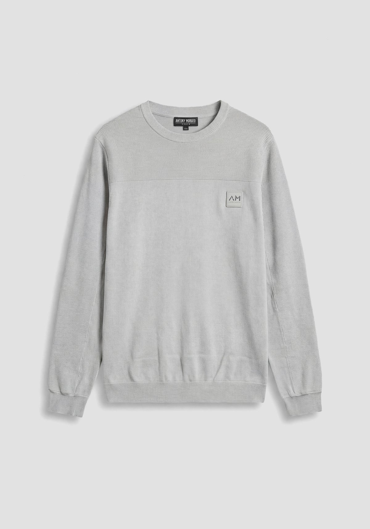 SUETERS ANTONY MORATO HOMBRE GRIS MMSW01585-YA500098