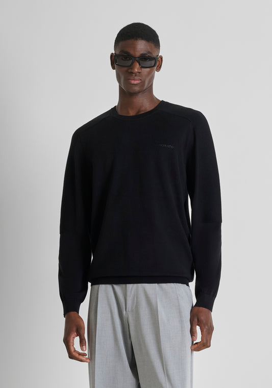 SUETERS ANTONY MORATO HOMBRE NEGRO MMSW01582-YA100071