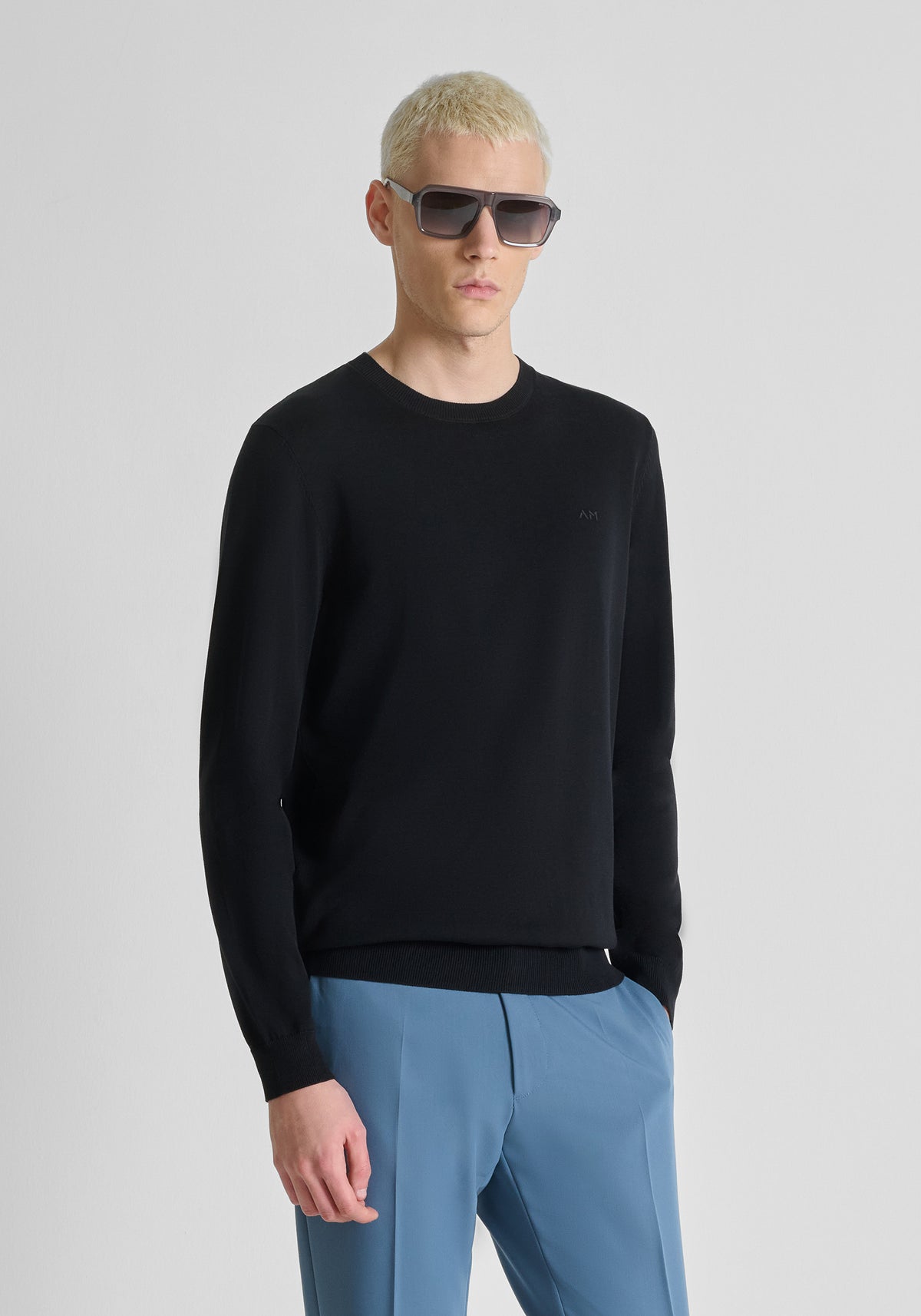 SUETERS ANTONY MORATO HOMBRE NEGRO MMSW01595-YA200076