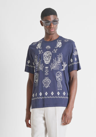 CAMISETAS ANTONY MORATO PARA HOMBRE COLOR AZUL KS02668FA100144