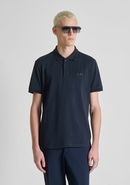 CAMISETA TIPO POLO ANTONY MORATO PARA HOMBRE COLOR AZUL KS02645FA100258