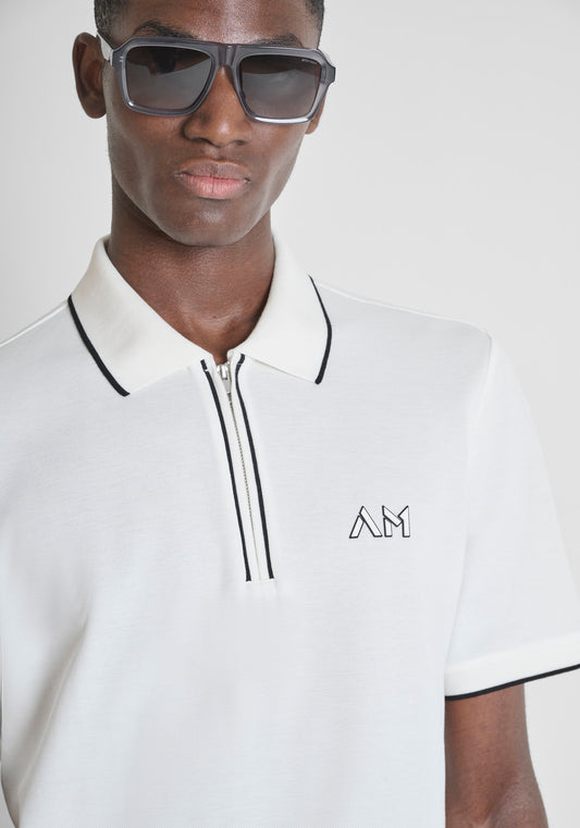 CAMISETA TIPO POLO ANTONY MORATO PARA HOMBRE COLOR BLANCO KS02643FA100270