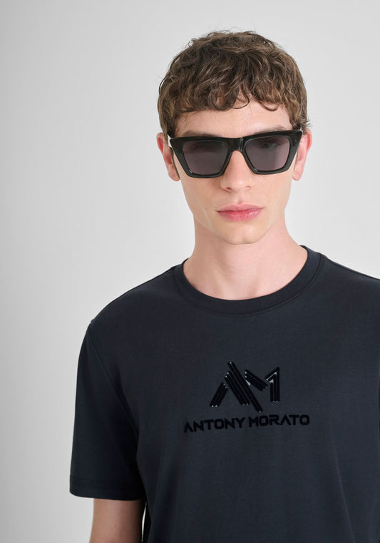 ANTONY MORATO CAMISETA DE MANGA CORTA HOMBRE AZUL